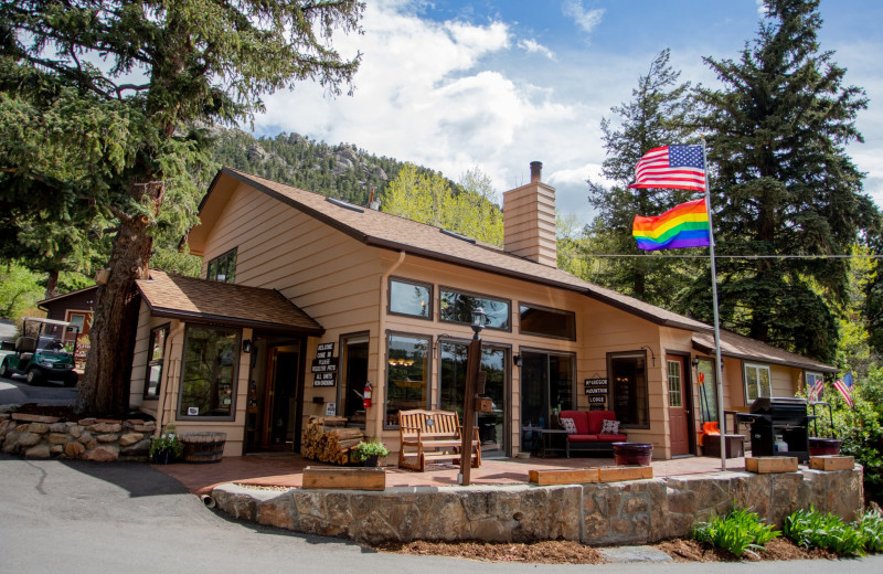 Exterior view of McGregor Mountain Lodge.