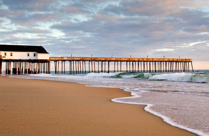Beach view at Hilton Garden Inn Outer Banks.