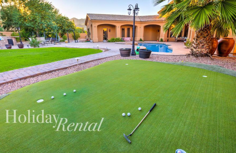 Rental golf at HolidayRental.com.