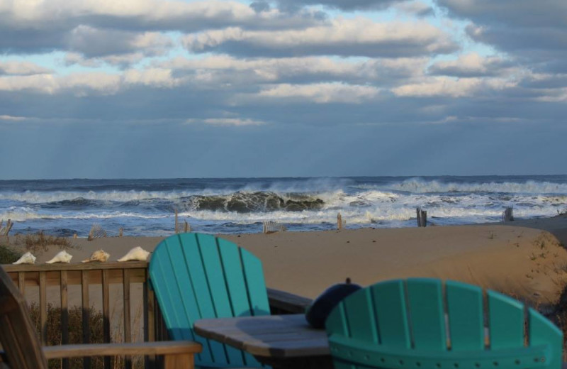 Beach at Pirate's Cove Realty.