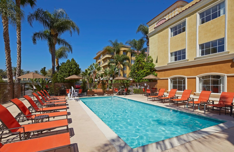 Outdoor pool at Portofino Inn and Suites.