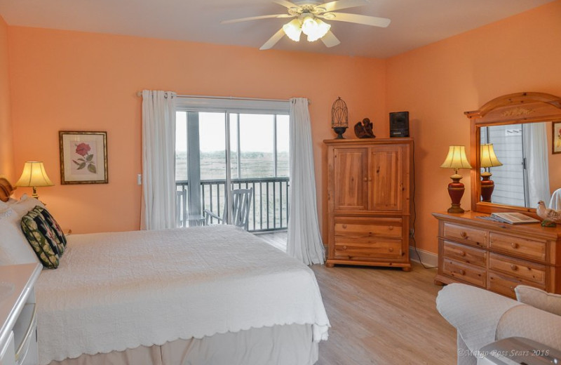 Guest room at The Sunset Inn.