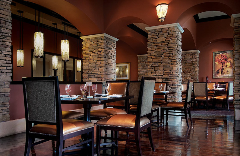 Resort dining at Vacation Pool Homes.