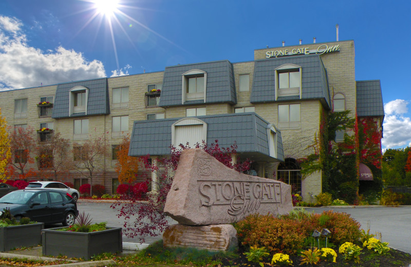 Exterior view of Stone Gate Inn.