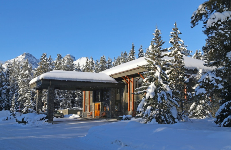 Winter time at Mountaineer Lodge.