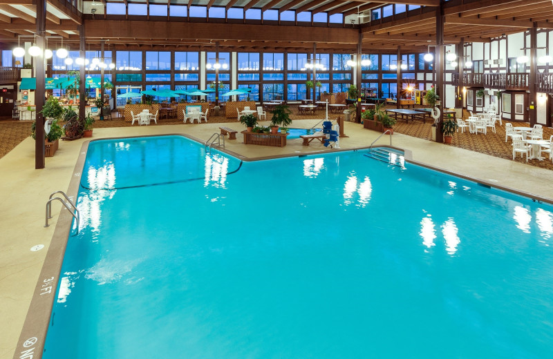 Indoor pool at Cragun's Resort and Hotel on Gull Lake.