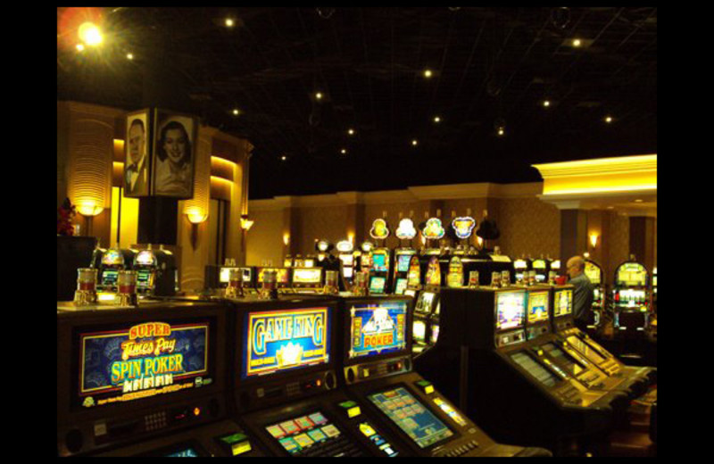 Slot machines at Hollywood Casino Tunica.