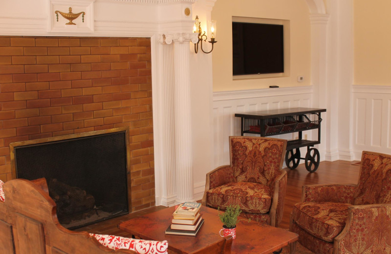 Fireplace Lounge at The Stanley Hotel