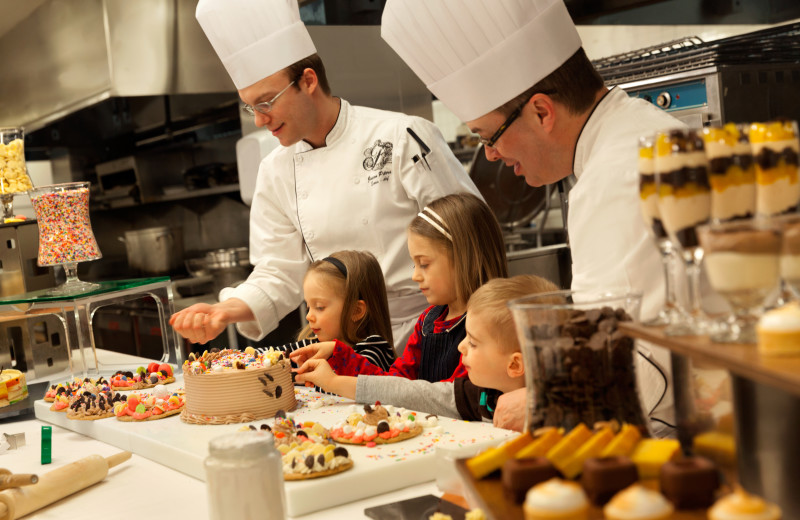 Chefs at Fairmont Le Manoir Richelieu.