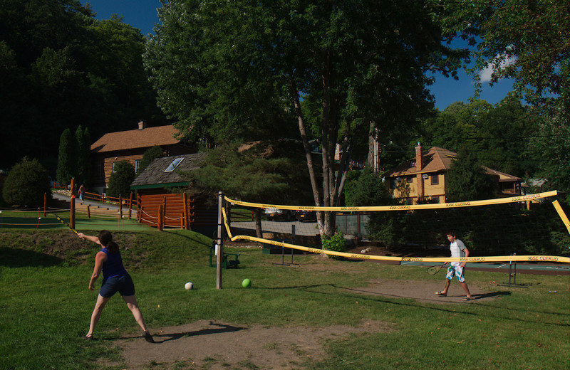 Volleyball at Trout House Village Resort.