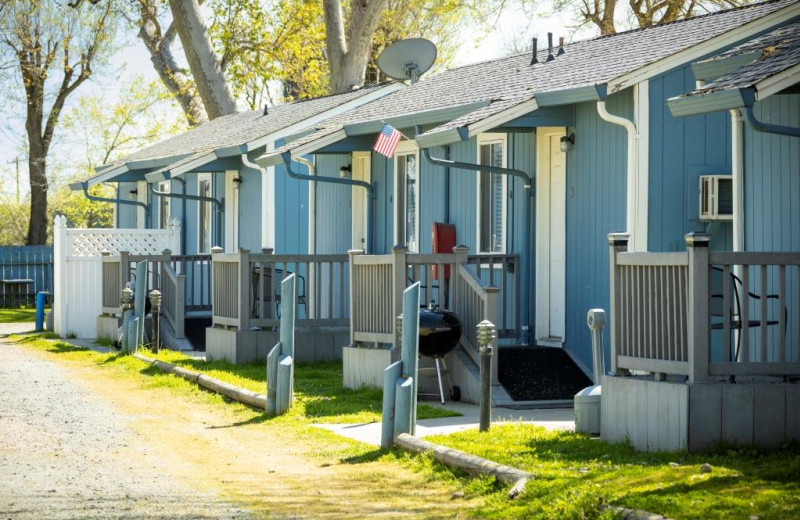 Cabin exterior at Vieira's Resort Inc.