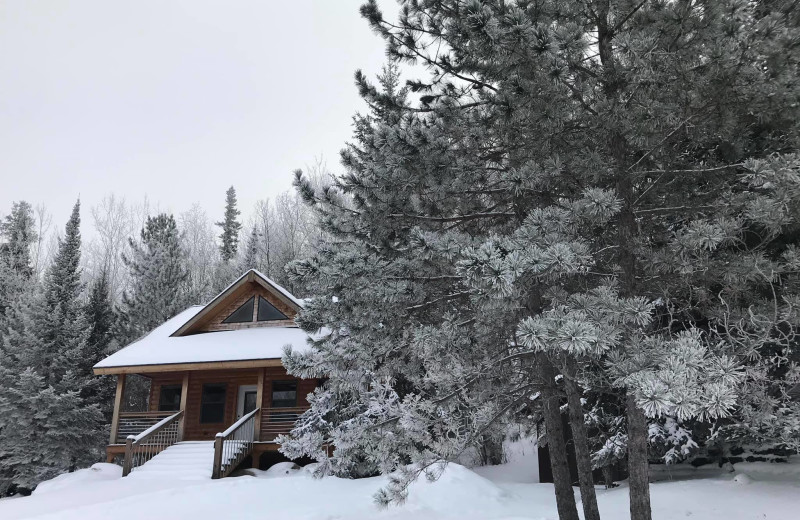 Cabin exterior at La Tourell.