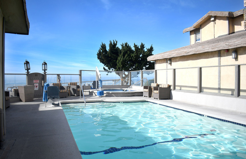 Outdoor pool at Cottage Inn by the Sea.