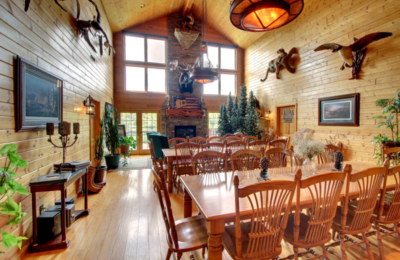 Dining Hall at Harpole's Heartland Lodge.
