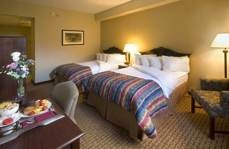 Guest bedroom at Chateau Resort and Conference Center.