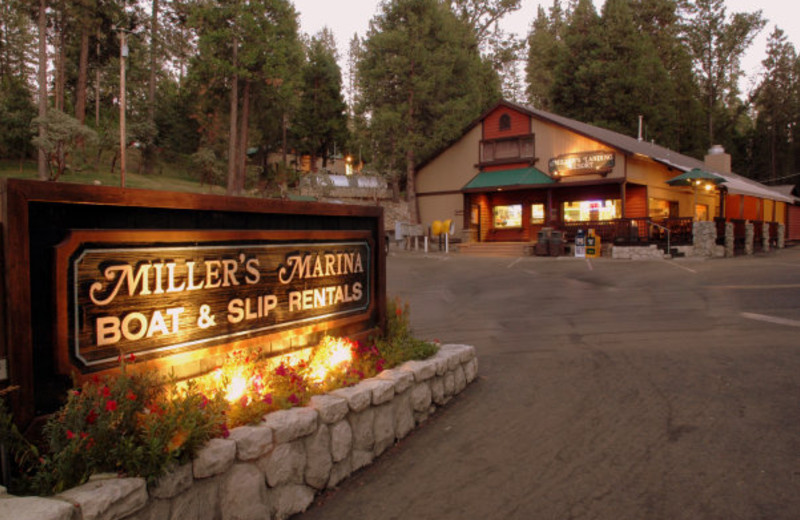 Exterior view of Miller's Landing Resort.