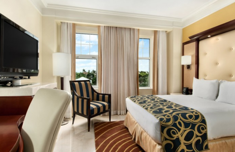 Guest bedroom at British Colonial Hilton Nassau.