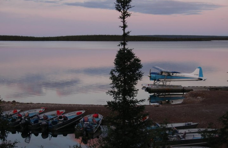 Lake view at Ocean Sands Resort.