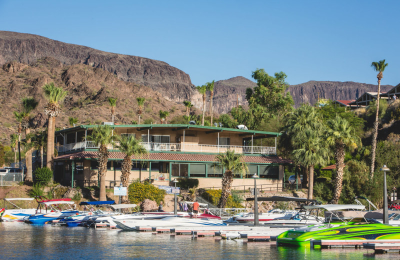 Dining at Havasu Springs Resort.
