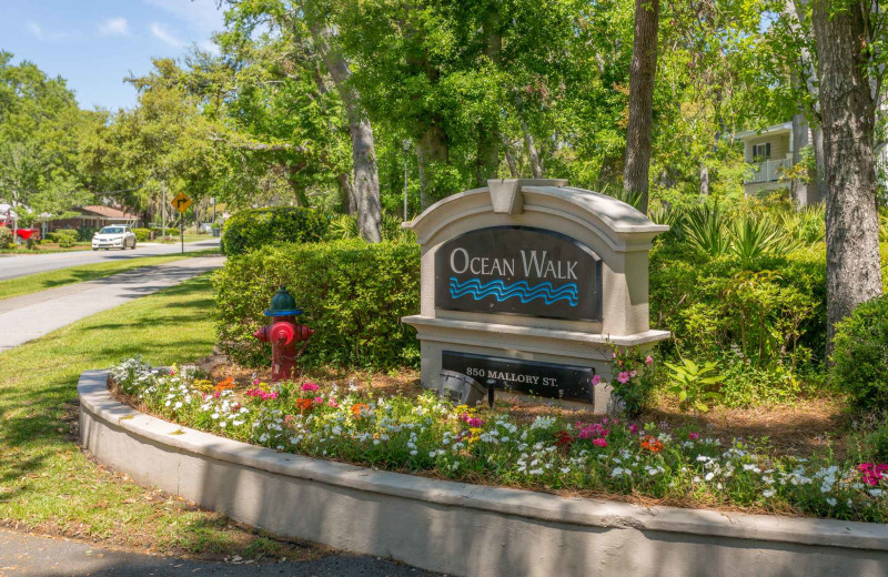 Entrance at Real Escapes Properties - Ocean Walk B-6.