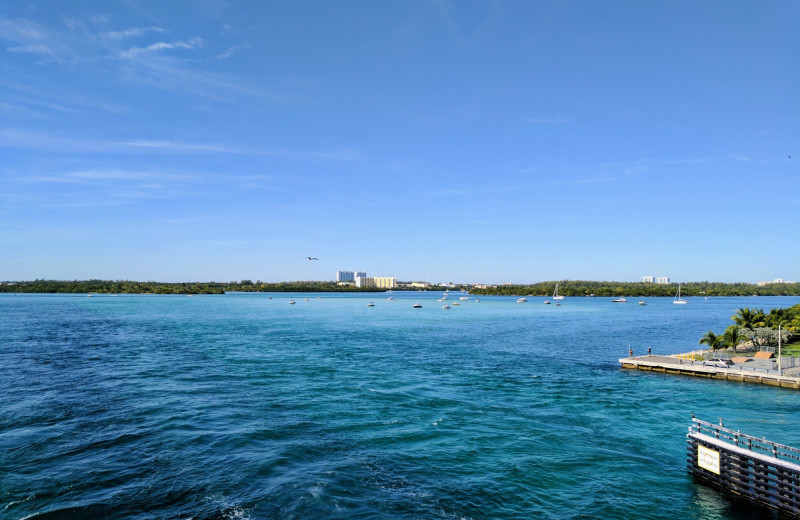 Ocean view at Bal Harbour Quarzo Luxury Boutique Hotel.