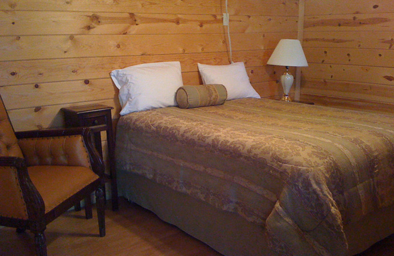 Guest room at Rancho Cortez.