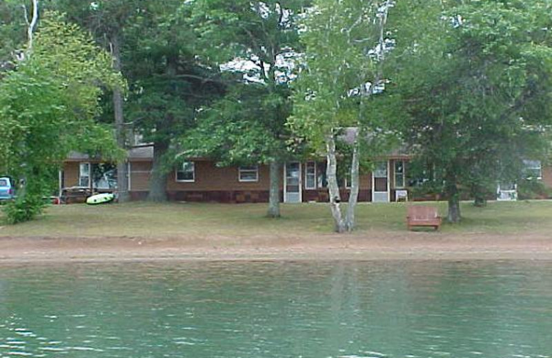 Cabin Exterior at Evergreen Lodge