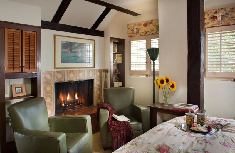 Guest room at Old Monterey Inn.