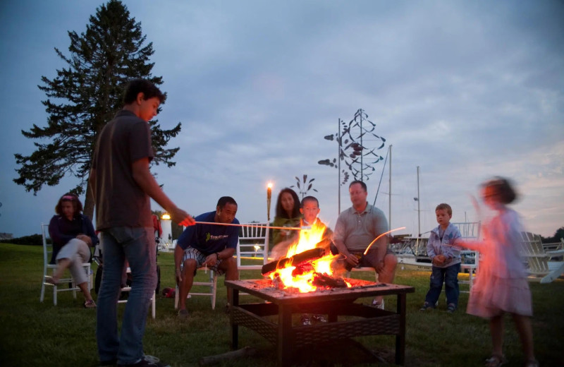 Bonfires at The Nonantum Resort.