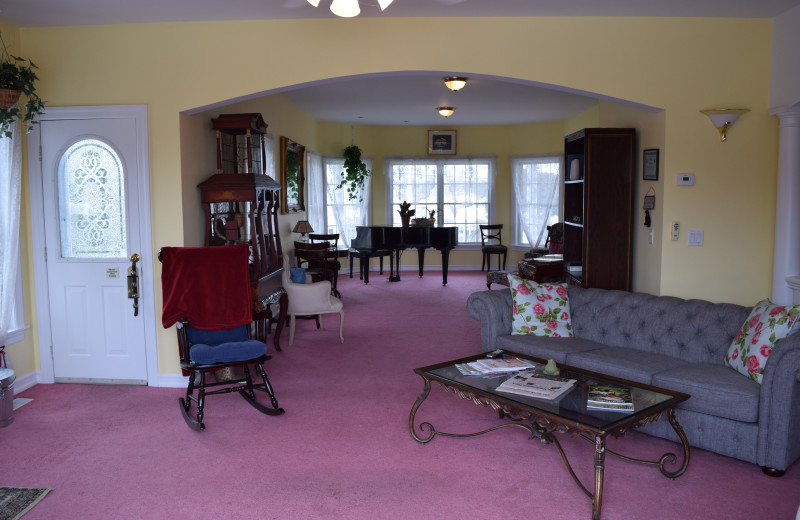 Parlor at A Victorian On The Bay.