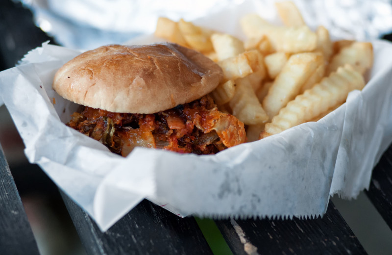 Jucy Lucy’s Burger Bar and Grill near Brookstone Lodge.