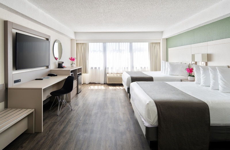 Guest room at Avanti Palms Resort and Conference Center.