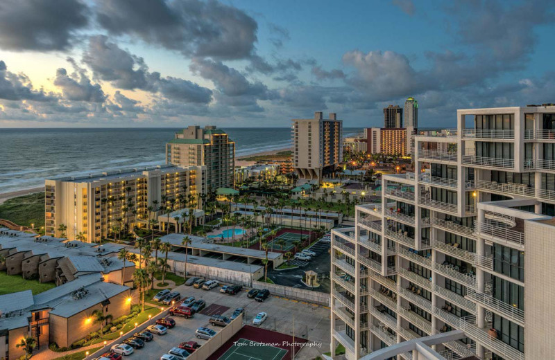 View from Padre Getaways.