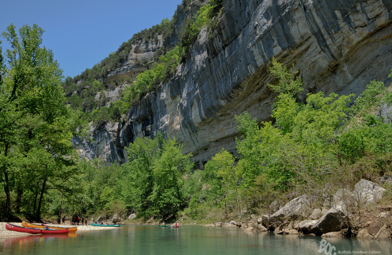 Outdoor activities at Buffalo Outdoor Center.