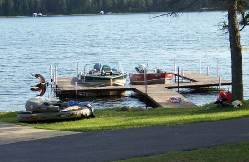 Boats by the Dock at Royal Starr Resort