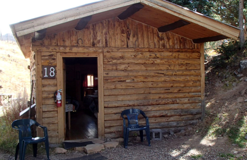 Cabin exterior at Trappers Lake Lodge & Resort