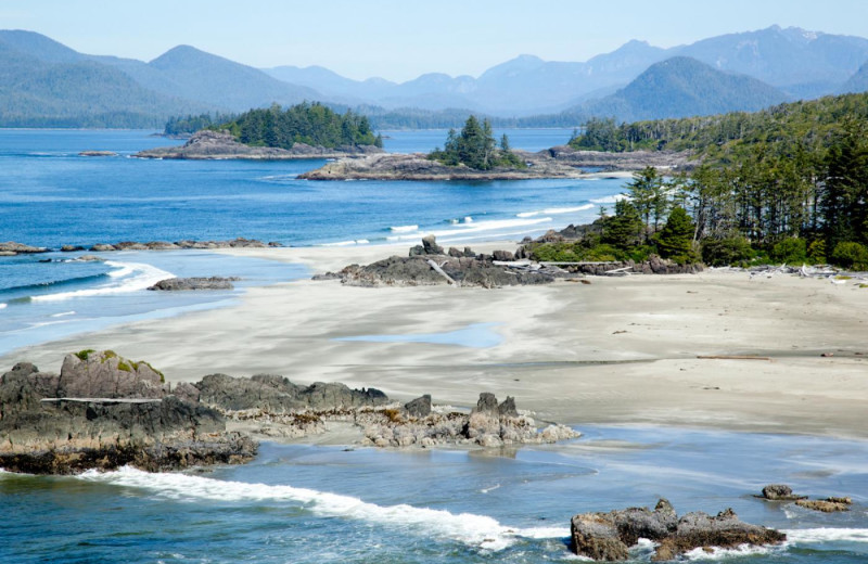 Beach at Long Beach Lodge Resort.