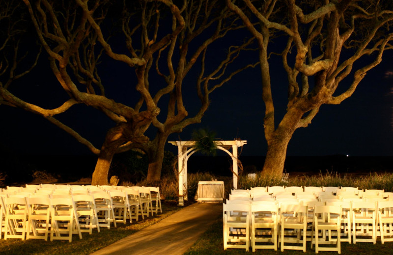 Wedding reception at The Beachview Club.