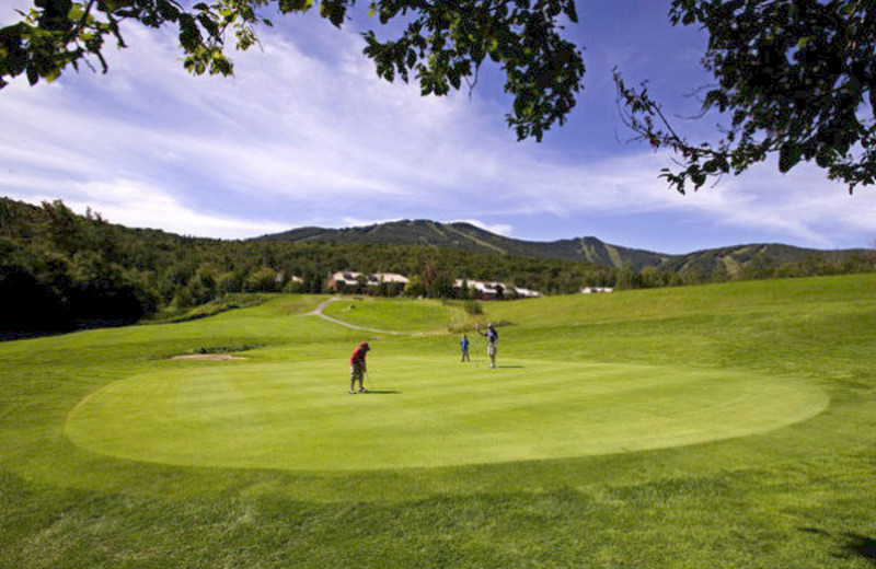 Golf course near The Mountain Inn.