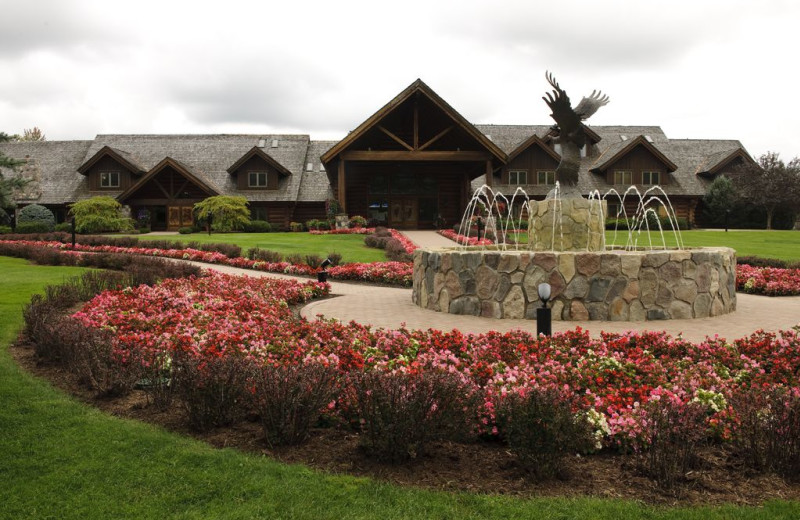 Exterior view of Garland Lodge & Resort.