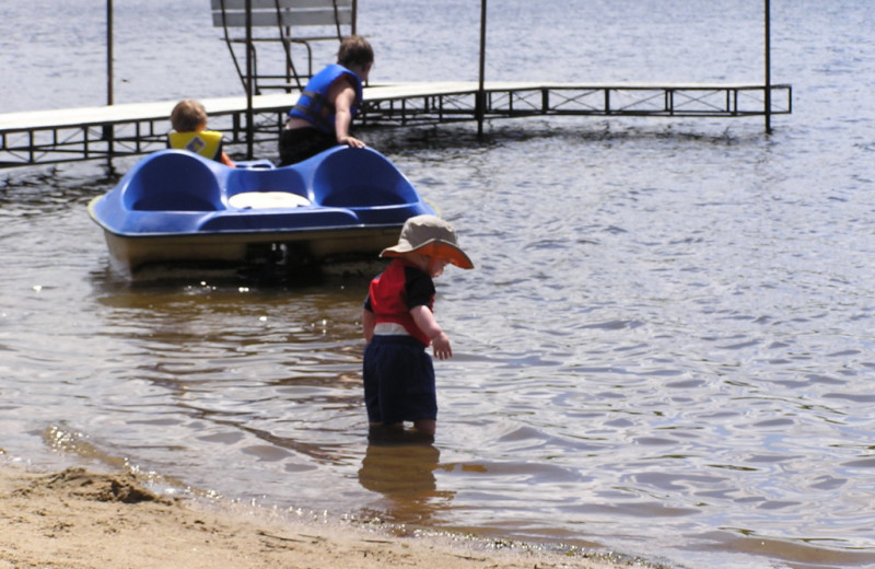 Beach at Kokomo Resort.