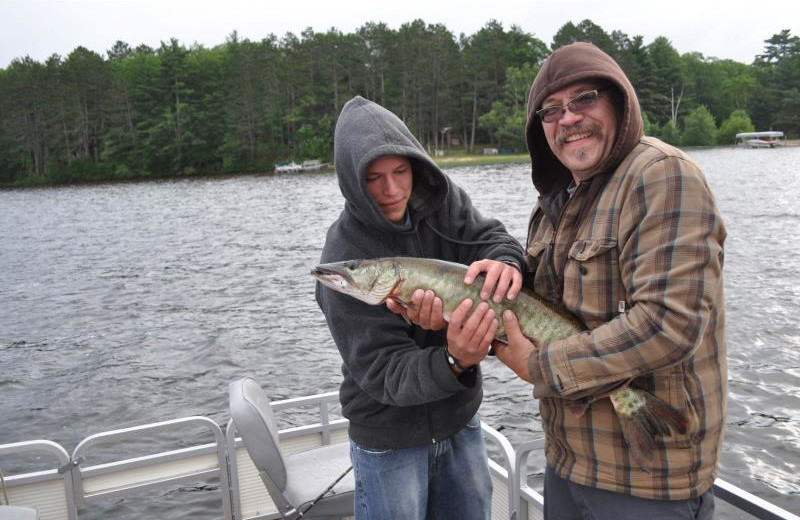 Fishing at Sand Lake Pines Resort & Campground