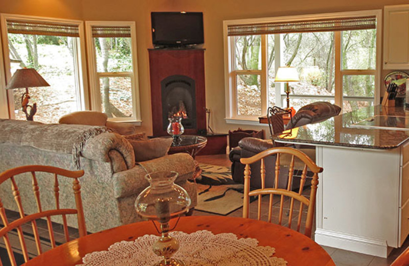 Guest living room at Murphy's Vacation Rentals.