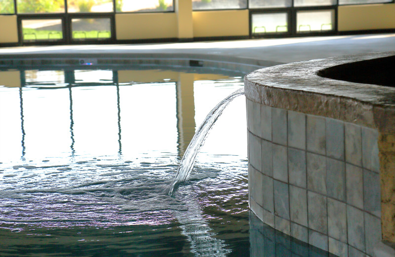 Indoor pool at Antlers Resort.