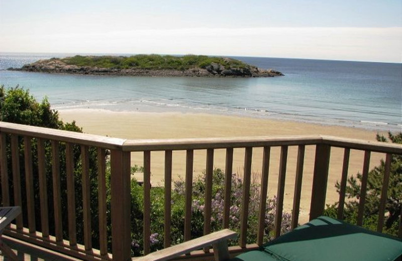 Rental beach view at Atlantic Vacation Homes.