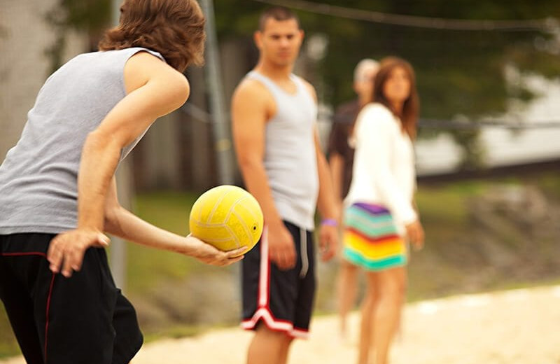 Volleyball at Villa Roma Resort and Conference Center.