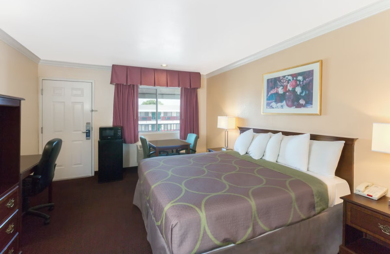 Guest room at Steinbeck Lodge.