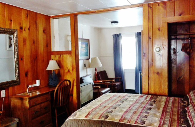 Guest room at Dancing Bears Inn.