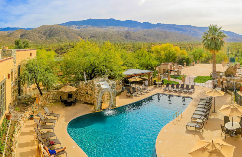 Outdoor pool at Tanque Verde Ranch.