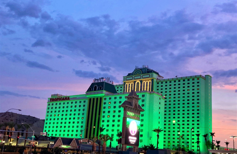 Exterior view of Tropicana Laughlin.